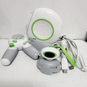 LeapFrog LeapTV Educational Video Game System TESTED WORKS NO Power Cord